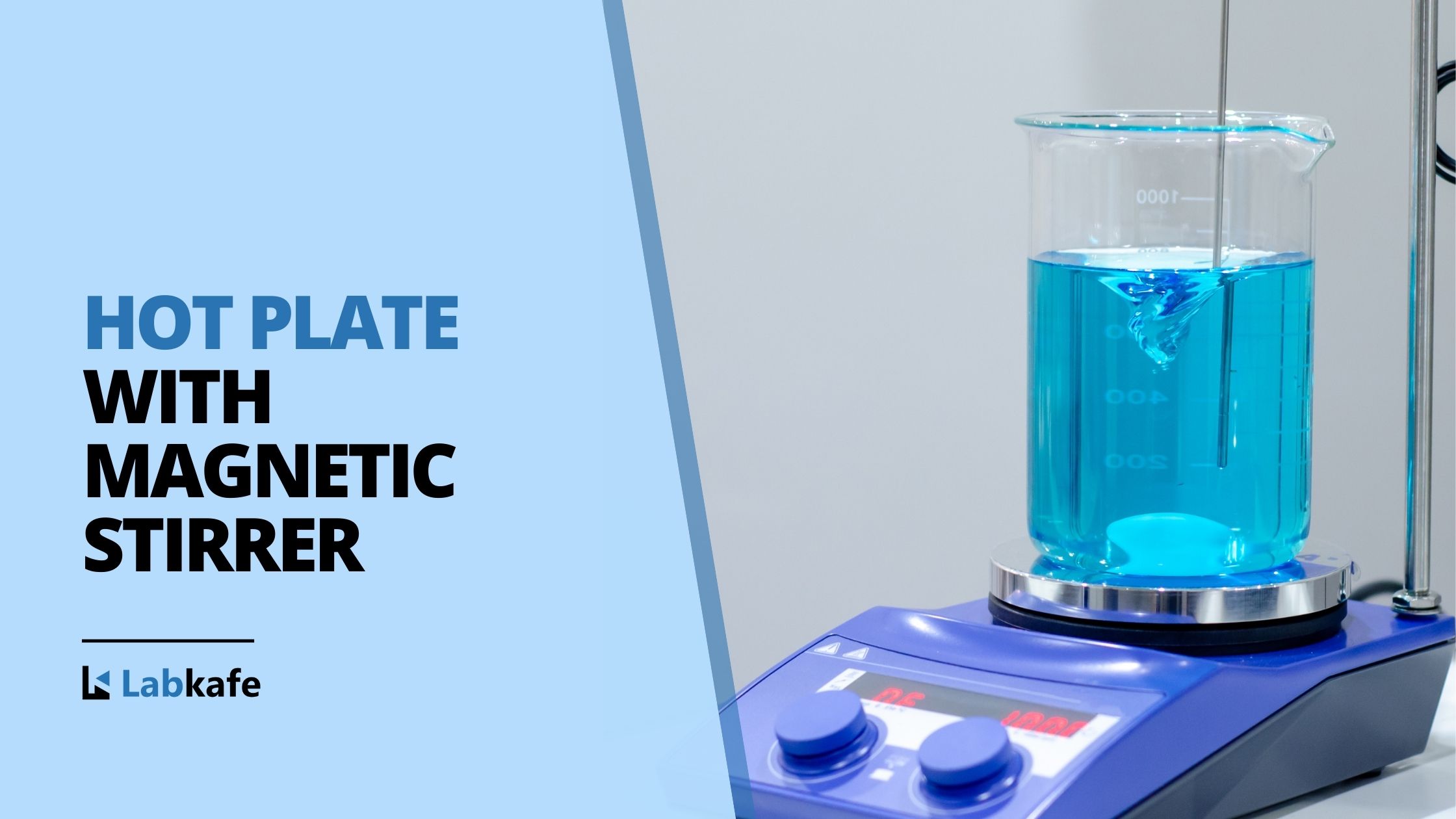 Hot Plate with Magnetic Stirrer | Principle Uses Diagram with Price | Labkafe