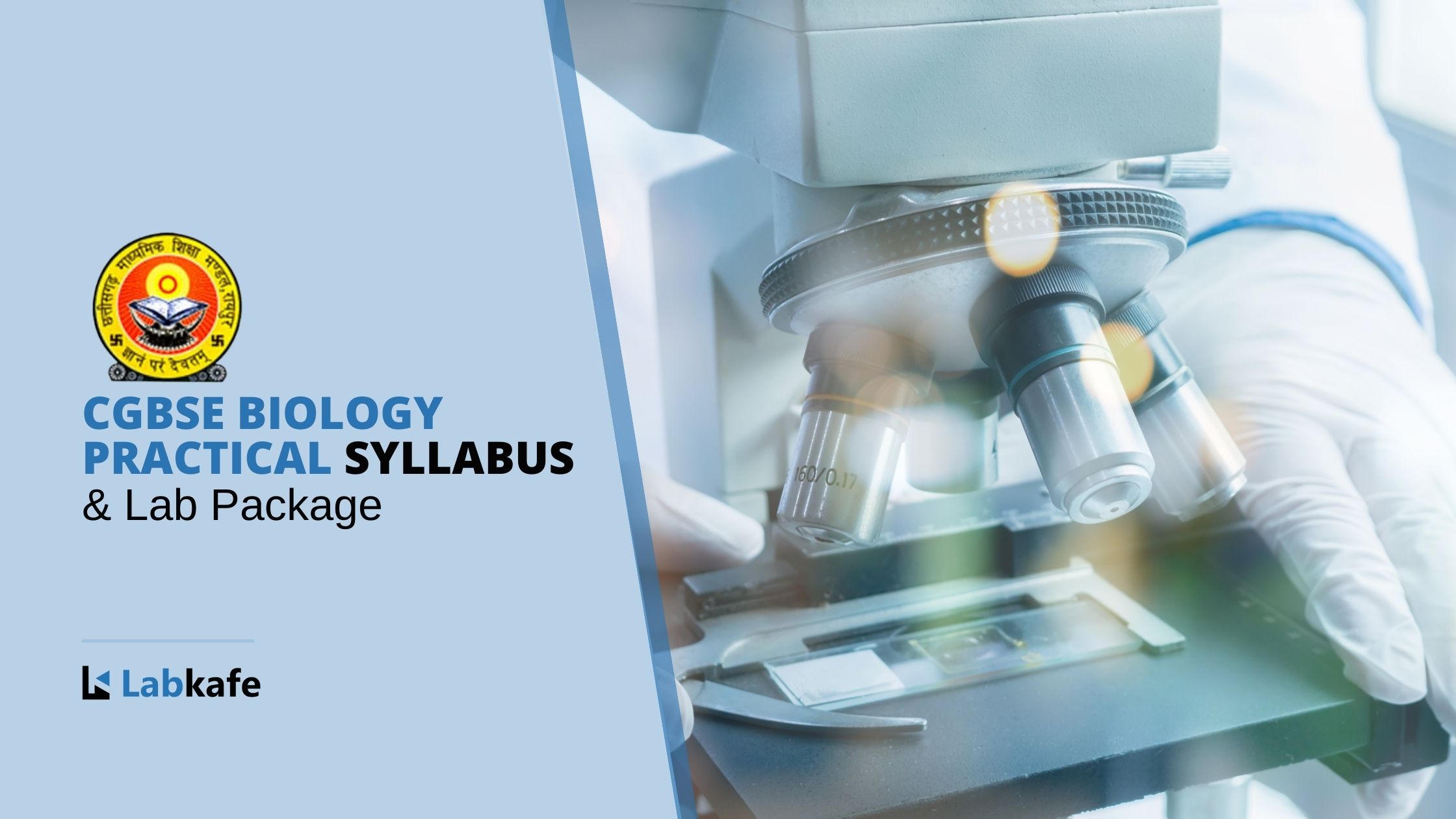 CGBSE Biology Practical Syllabus & Lab Package | Labkafe