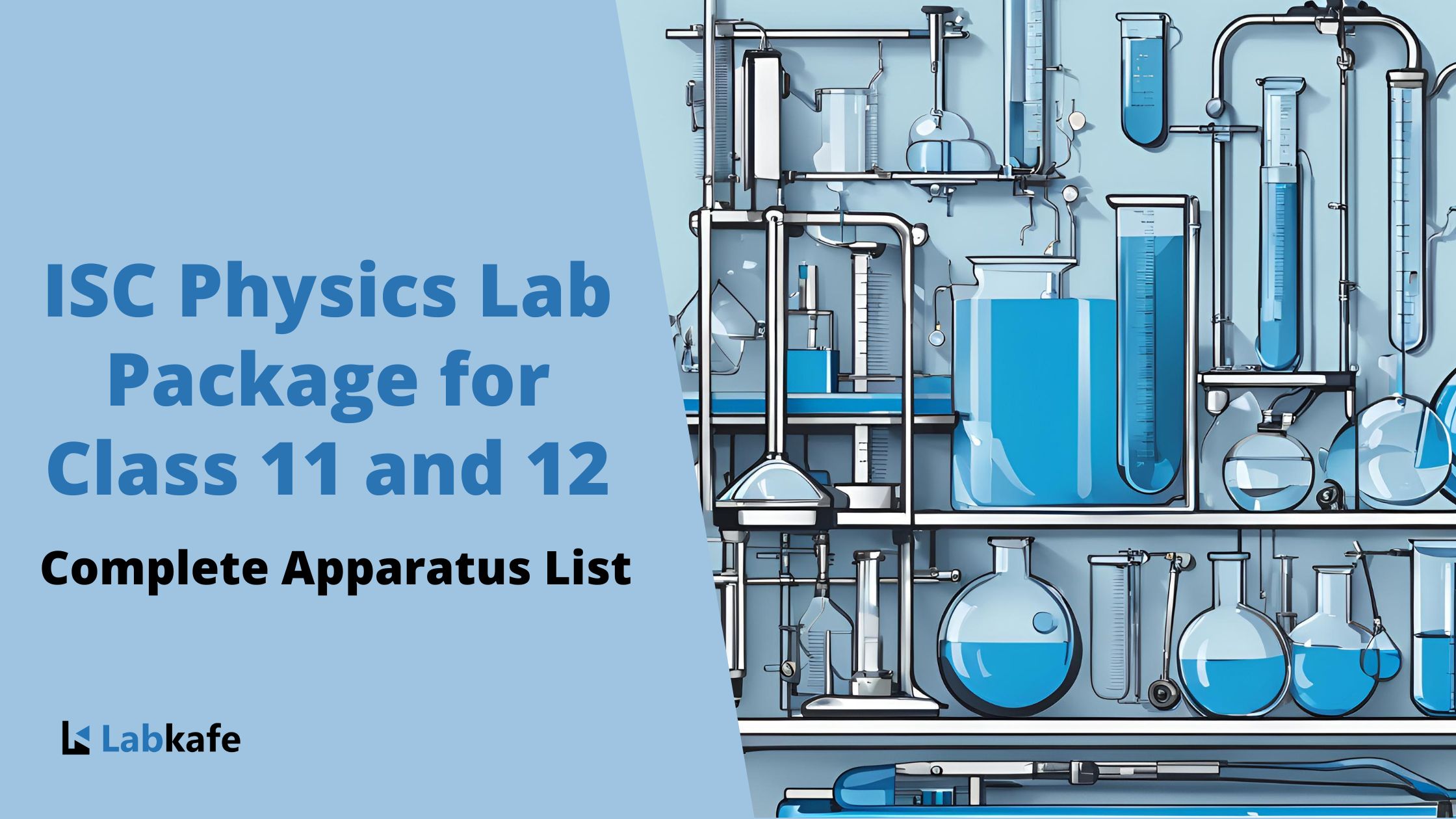 ISC Physics Lab Package for Class 11 and 12- Complete Apparatus List