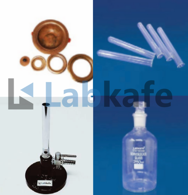 Equipment offered by the ISC Chemistry Lab Equipment Package for Class 11 and 12 by Labkafe
