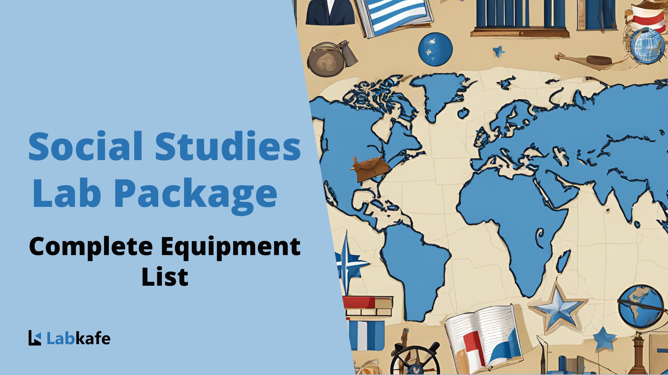 Social Studies Lab Package for Classes 6 to 10