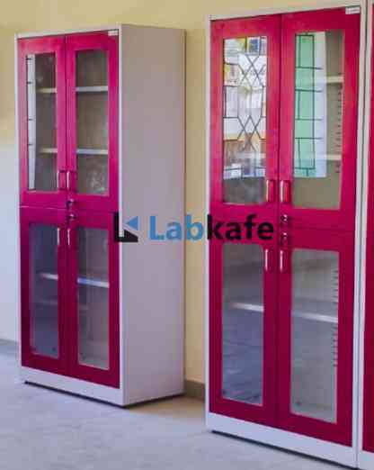 Storage cabinets for chemistry lab apparatus