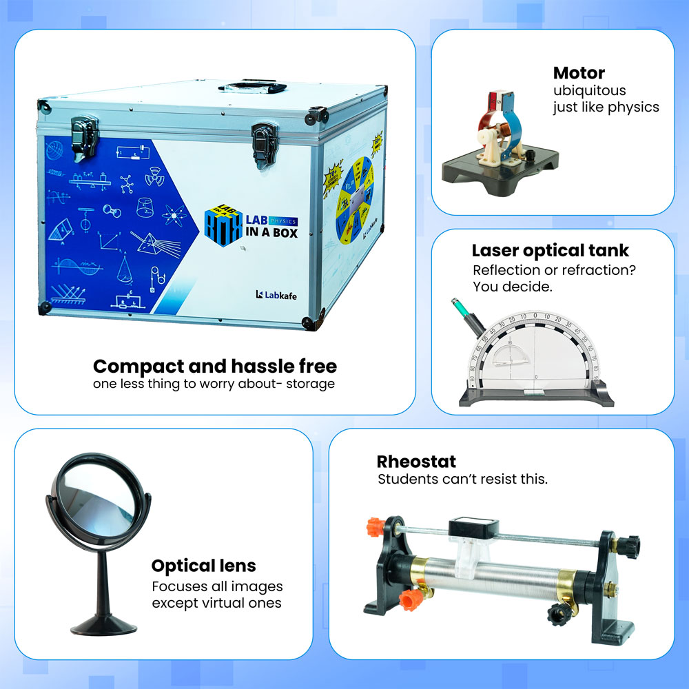 Homeschooling is easy with the Physics Lab in a Box