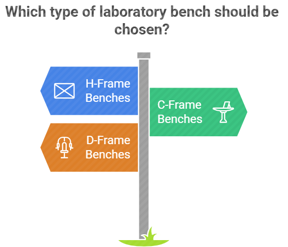 types of laboratory benches