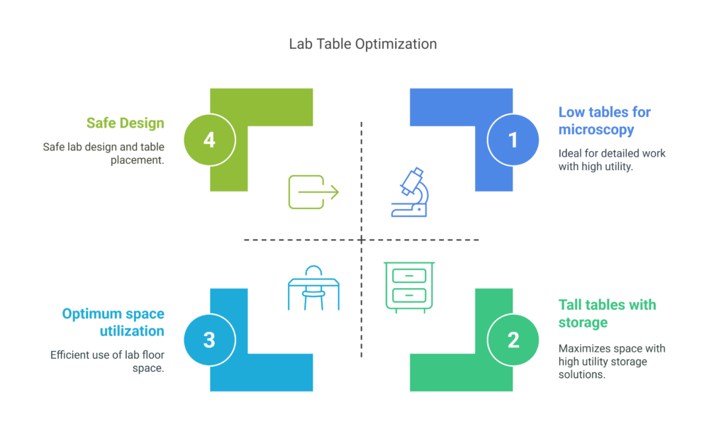 lab table optimization
