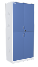 Full height storage cabinet