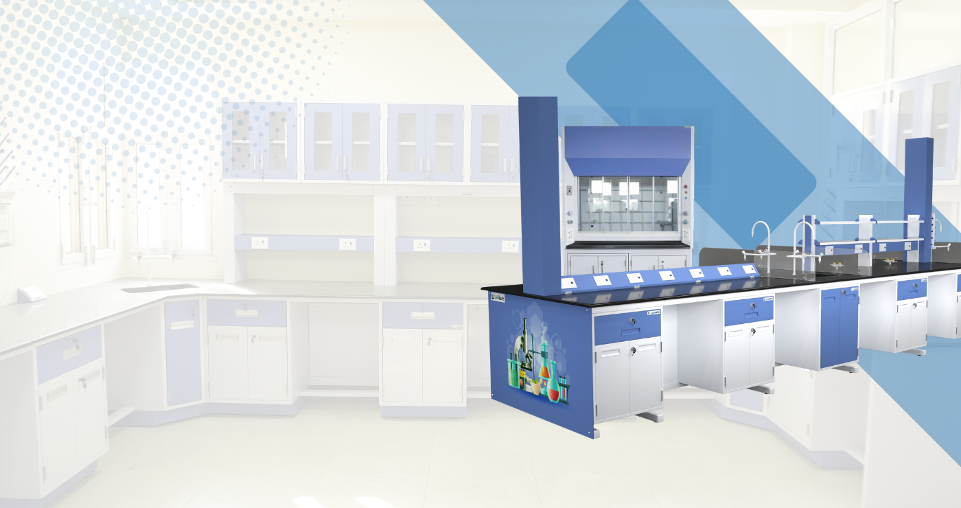 Premium Modular Lab Furniture Hero Image