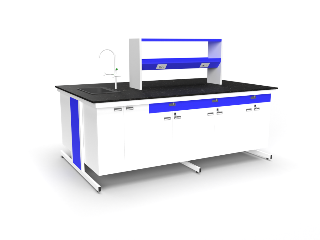 C-type assembly lab table