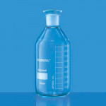 Borosil 1500024 BOTTLES REAGENT WITH I/C STPR 500 ML