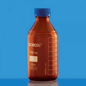 Borosil 1519030 BOTTLES REAGENT SCREW CAP AMBER 2 L