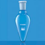 Borosil 4320016 FLASK, PEAR SHAPE,GR. SOCKET 29/32 100ML