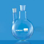 Borosil 4382C16 FLASK RB, 1 CN 24/29 & 1 PSN 19/26 I/C J