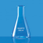 Borosil 4984016 CONICAL FLASK QUARTZ 100 ML