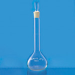 Borosil 5644006 VOLUMETRIC FLASK QUARTZ WT STOPPER 10 ML