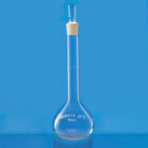 Borosil 5644006 VOLUMETRIC FLASK QUARTZ WT STOPPER 10 ML