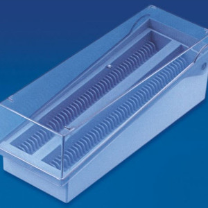 POLYLAB 62501 Slide Storage Rack - 100 Slides