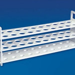 POLYLAB 77707 Test Tube Stand Polypropylene 3-tier - 16 mm x 31 Tubes