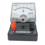 GALVANOMETER, (DC with Stand) 30-0-30, EDM-80, (SQUARE).