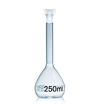 volumetric flask - lab equipment